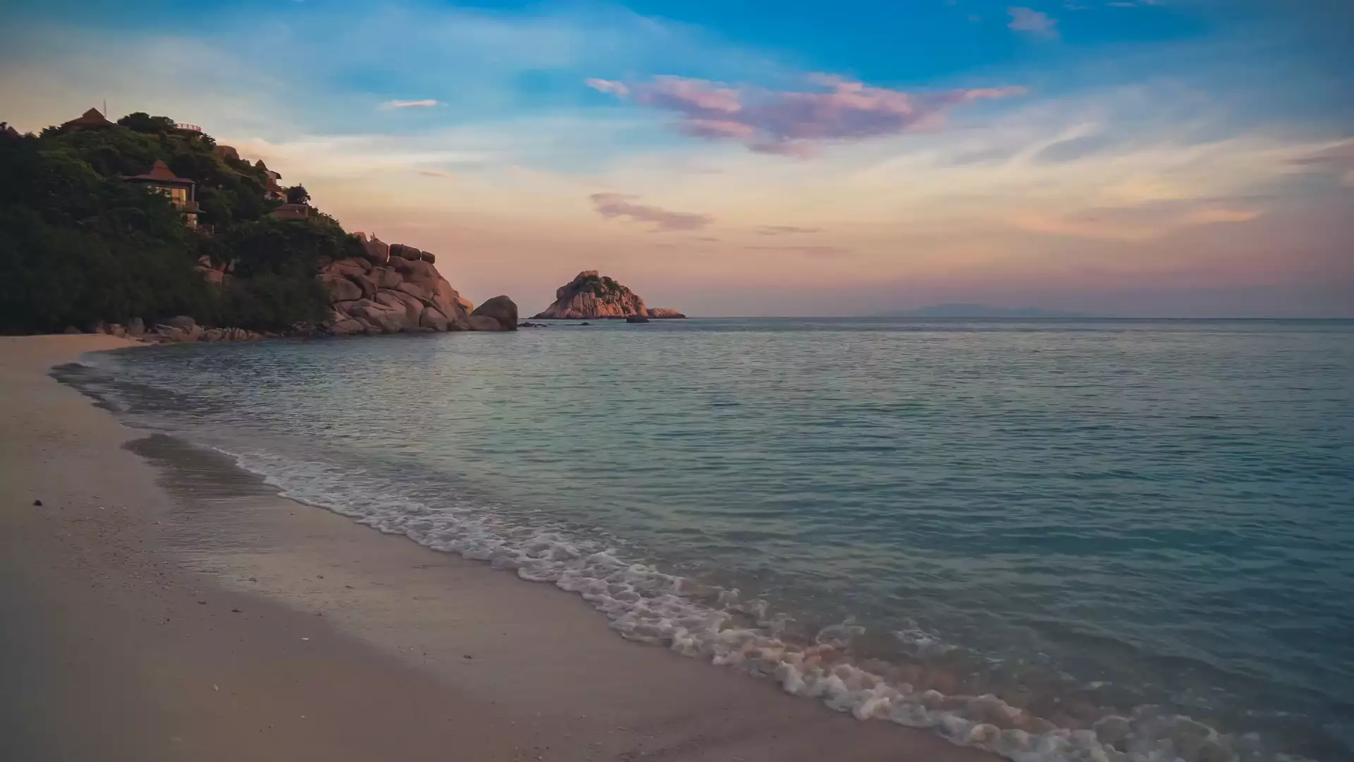 Картинка Вечерний пляж Ко Тао