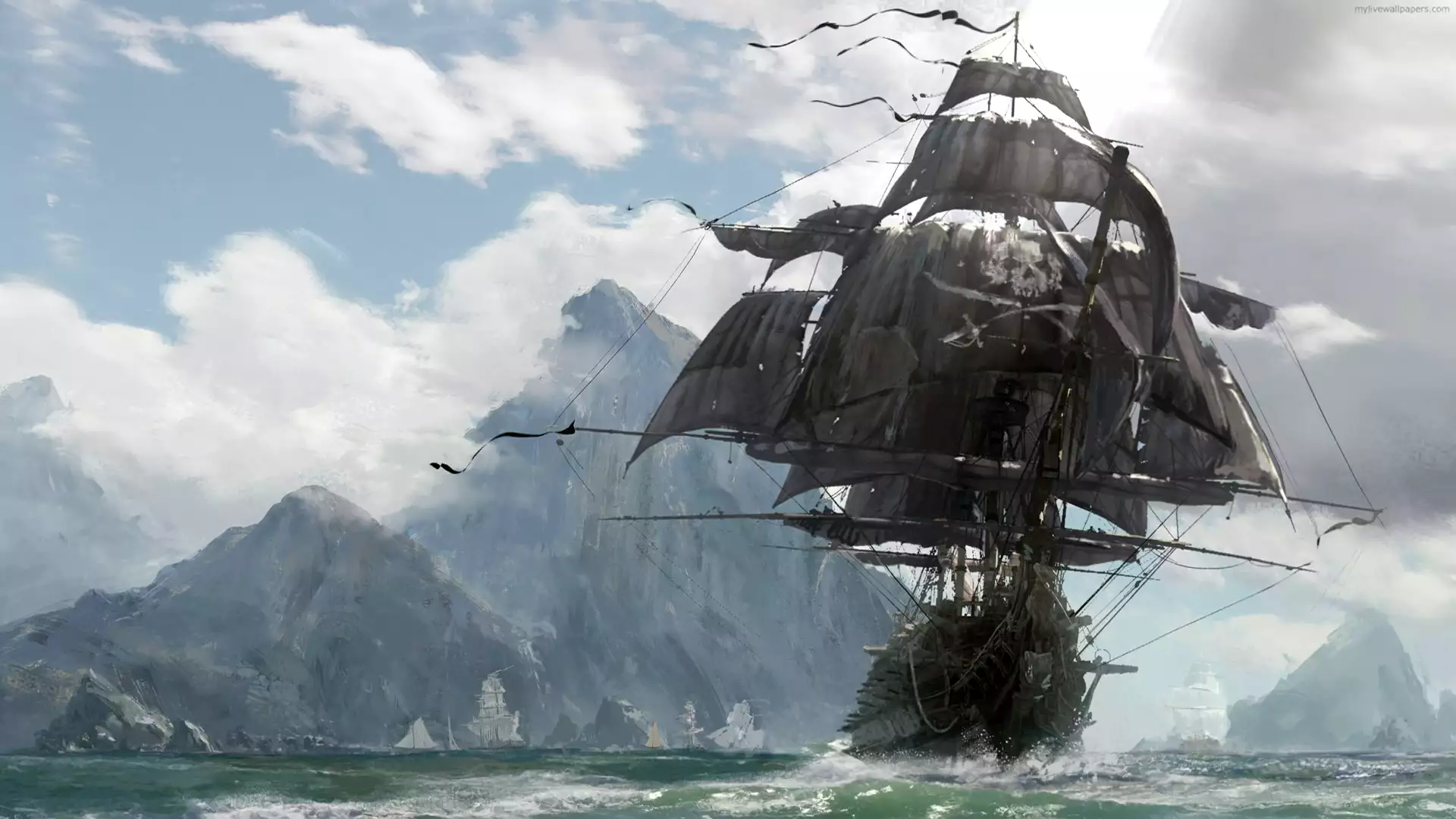 Картинка Пиратский корабль