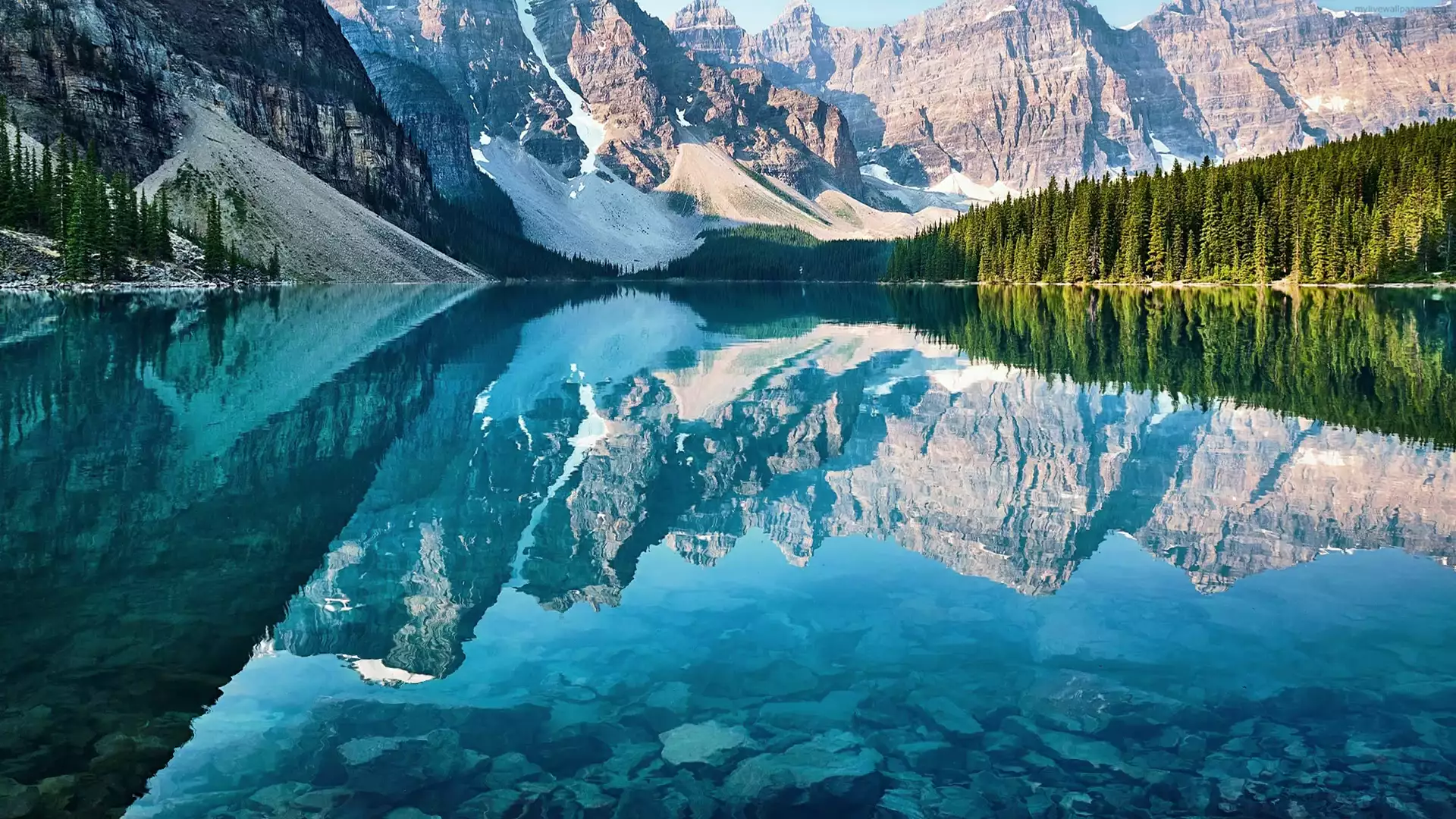 Картинка Moraine Lake Canada
