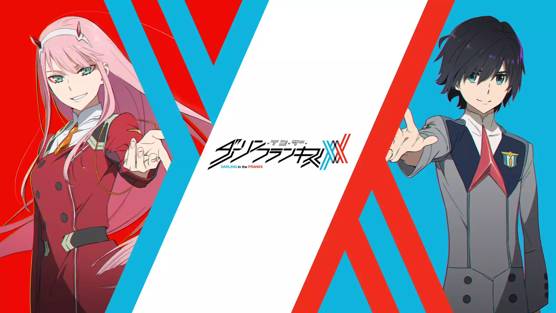 Картинка Darling in the Franxx - Zero Two and Hiro