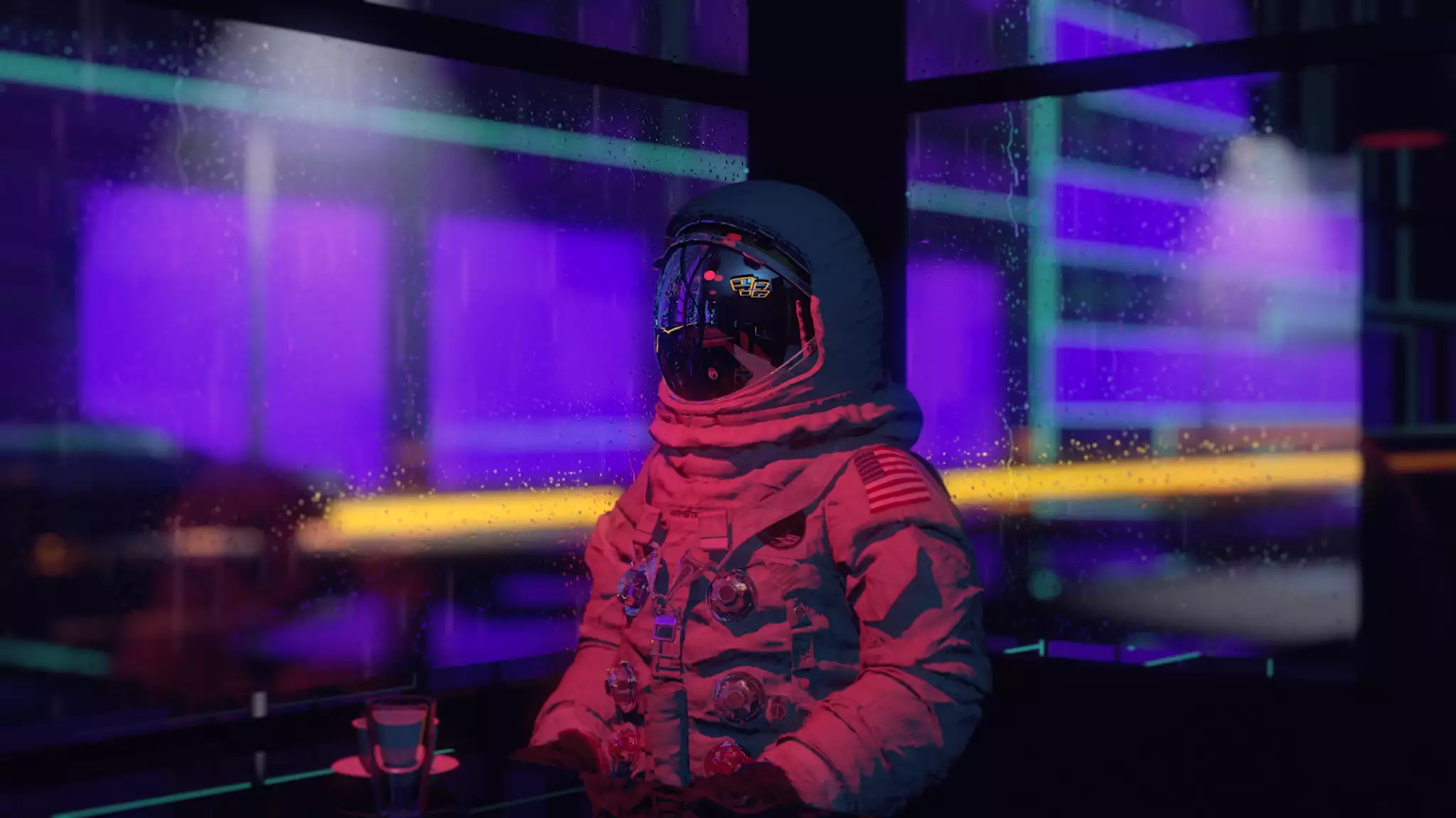 Картинка Space Man - Coffee Break