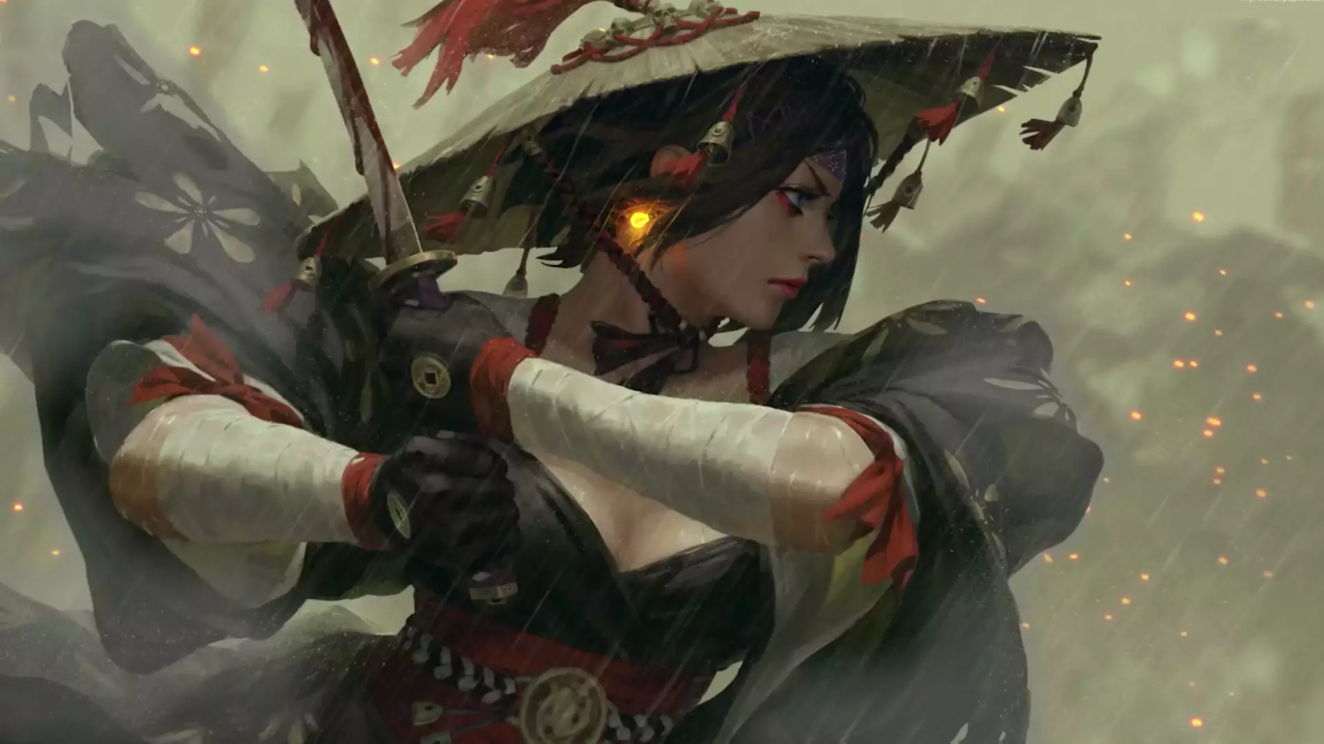Картинка War Samurai Girl
