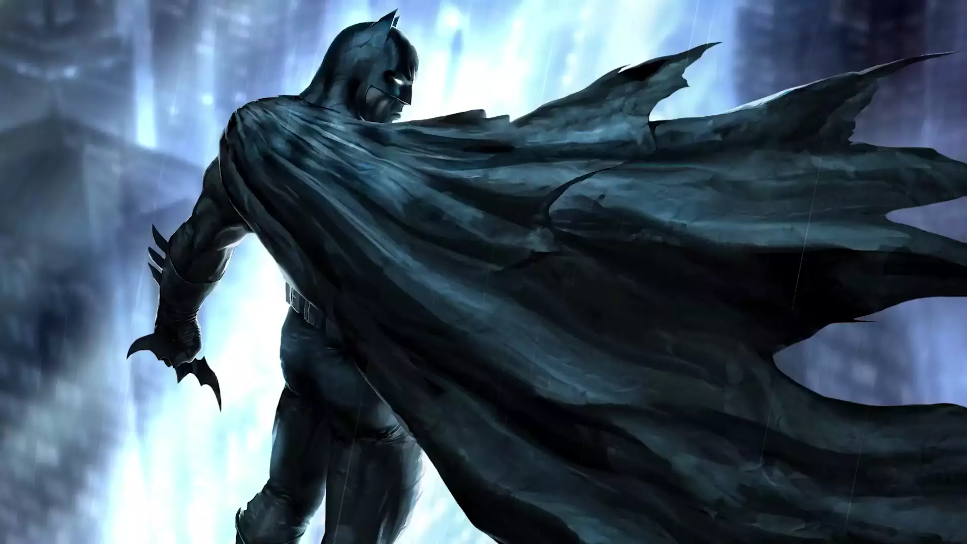 Картинка Batman Rain - Gotham City