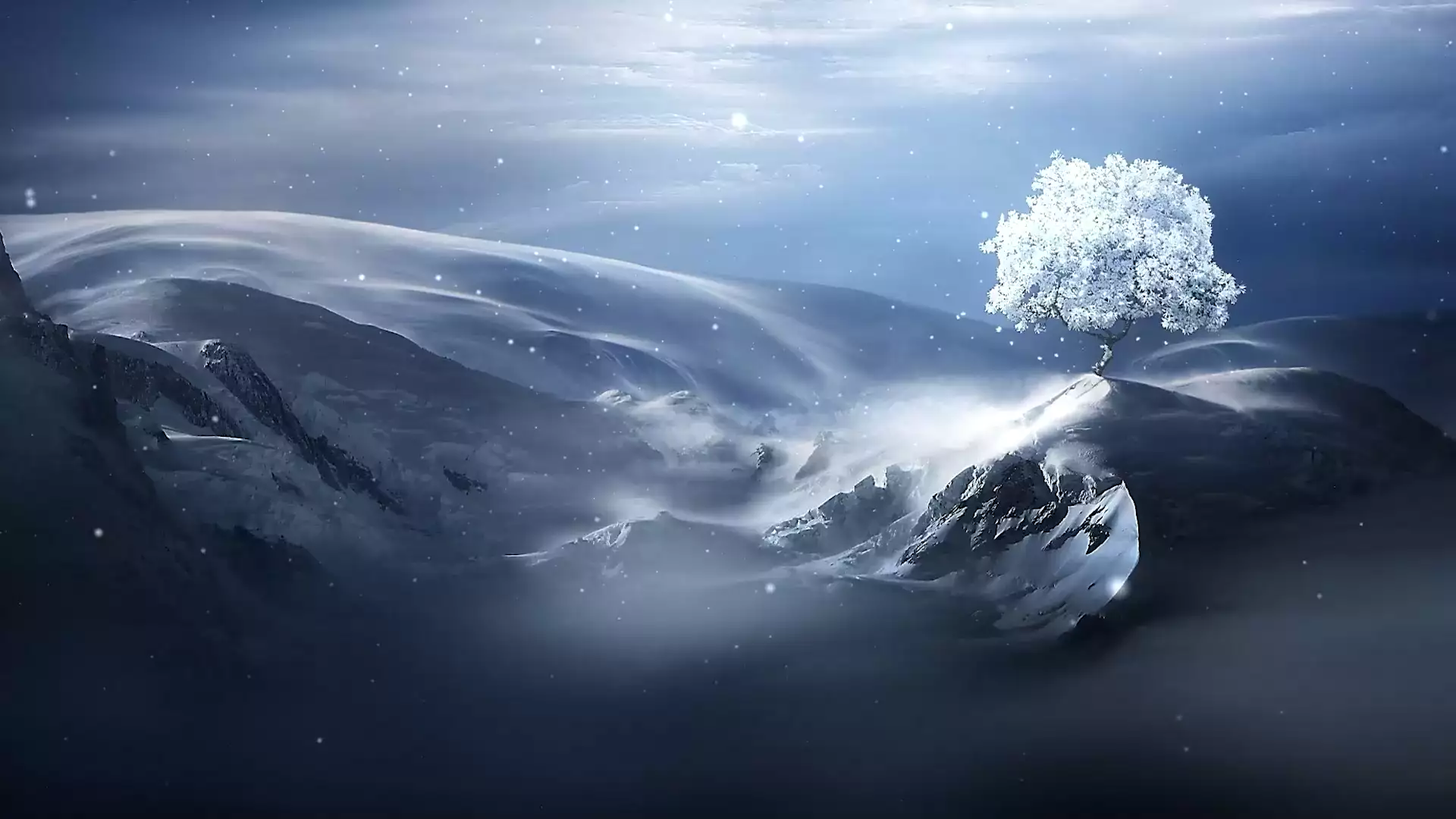 Картинка Зимнее дерево