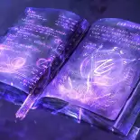 Видео обои Магическая книга