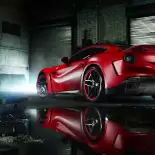 Видео обои Red Ferrari 458
