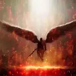 Видео обои Огненный Ангел Смерти