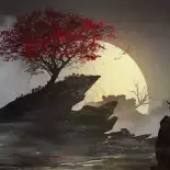 Видео обои Одинокий самурай