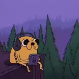 Видео обои Jake the Dog - Adventure Time