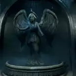 Видео обои Статуя ангела