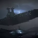 Видео обои Star wars the Clone wars Venator