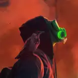 Видео обои Gas Mask Wildfire