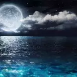 Видео обои Полная луна