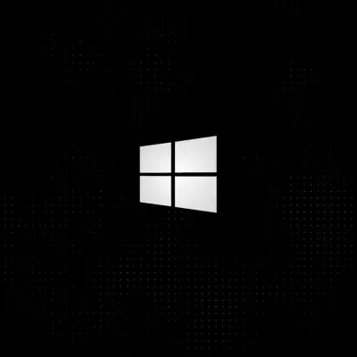 Glitchy Windows Logo