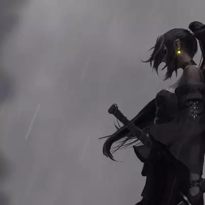 Girl Samurai Rain