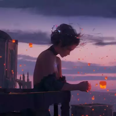 Sad Princess - Sky Lanterns