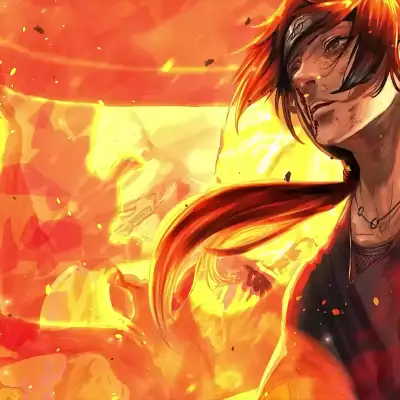 Itachi is on fire